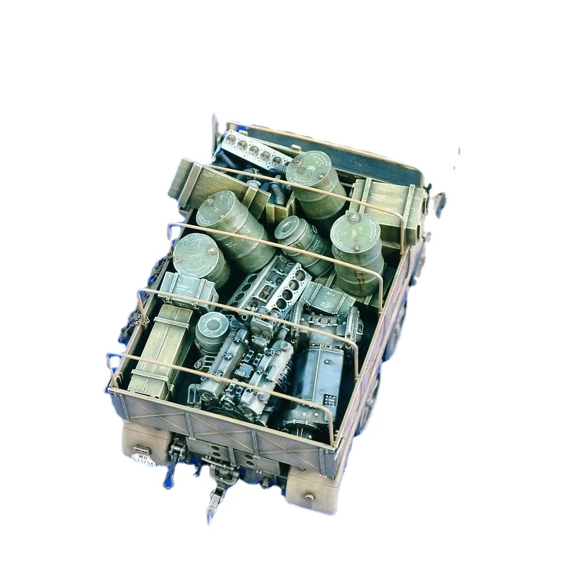 1:35 Scale Die-casting Resin  Model Resin Supplies Oil Drum Engine 35603
