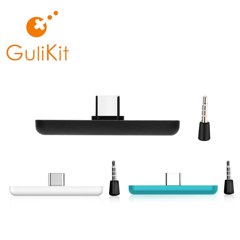 Gulikit Route Air Pro Bluetooth Audio Type-C Transmitter with Microphone for PS5 Nintendo Switch&Switch Lite NS OLED PS4 PC
