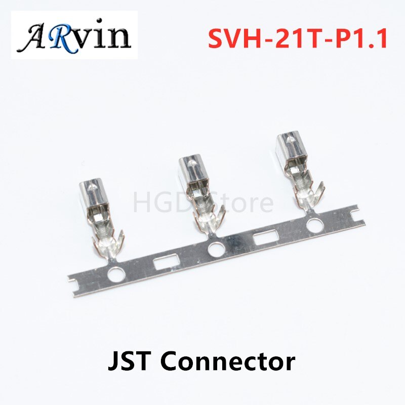100pcs X SVH-21T-P1.1 SVH21TP1.1 3.96mm Wire gauge 18-22AWG JST Fonnector