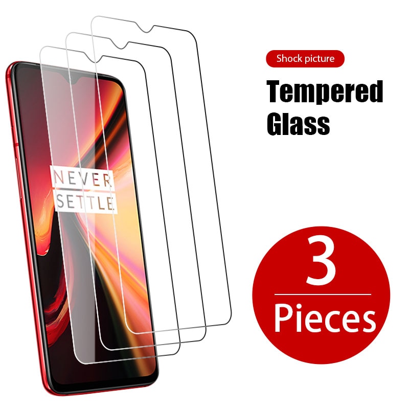 3PCS 9H Screen Glass For Oneplus 8T 9 7T 6T 5T 7 6 5 Protective Tempered Glass For Oneplus Nord N100 N10 5G Screen protector