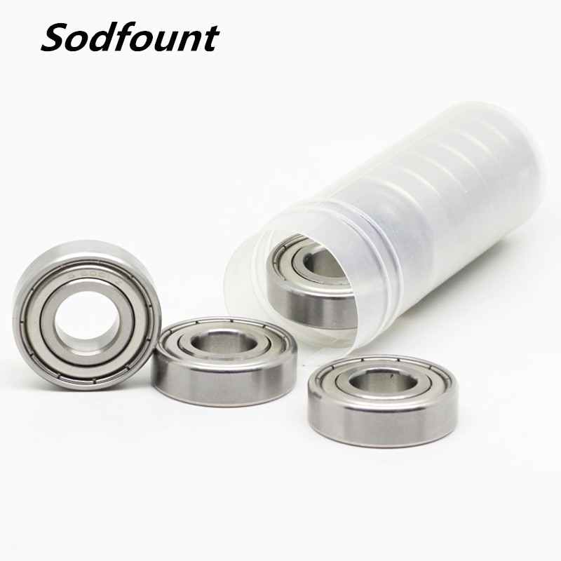 1pcs Miniature deep groove ball high speed bearing 634 635 636 637 638-2Z ZZ Z bearing steel material