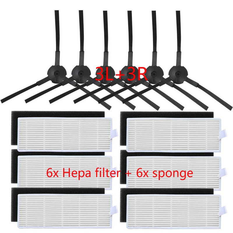 Robot Vacuum Cleaner Side Brush Hepa filter for Gutrend Smart 300 Robotic Vacuum Cleaner Spare Parts Accessories