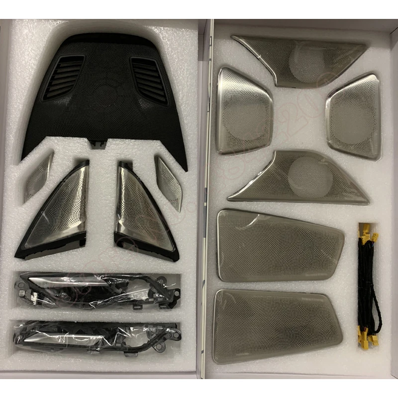 LED Illuminate Speaker Cover Trim Refit Audio Upgrade Kit Midrange Tweeter Subwoofer HiFi Music Horn