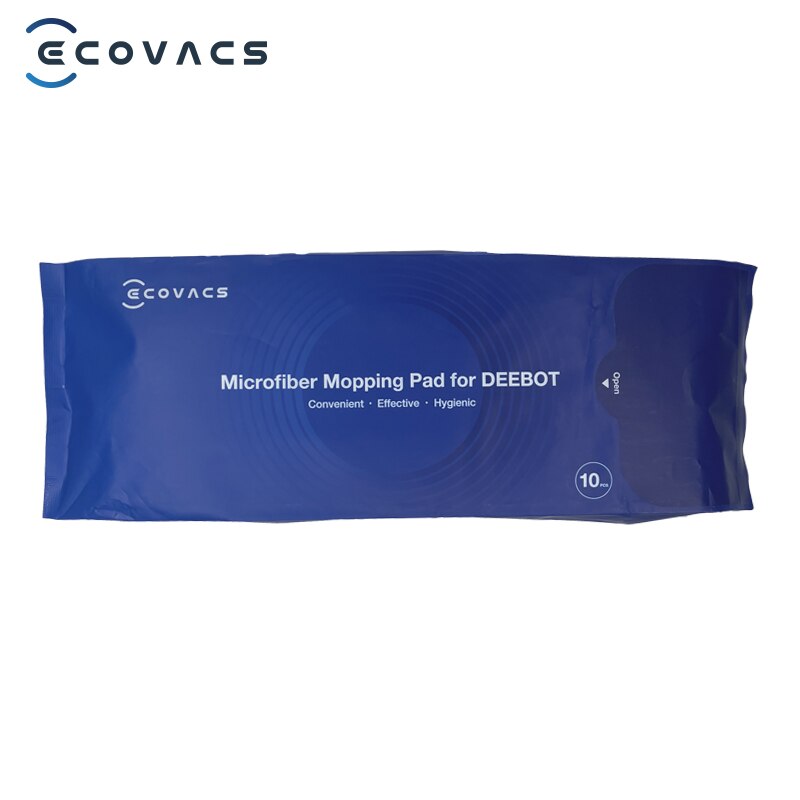 ECOVACS Original 10 pcs Microfiber Mopping Pad for Deebot T8 AIVI T8 max T9 AIVI series