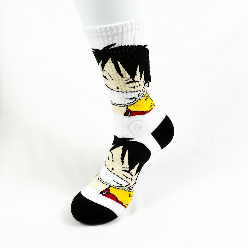 One Piece Luffy one art piece Cotton High quality Casual Socks