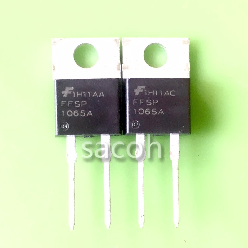 New original 10PCS/Lot FFSP1065A FFSP1065B FFSP1065 or FFSP1265A or FFSP1665A TO-220 10A 650V Silicon Carbide Schottky Diode