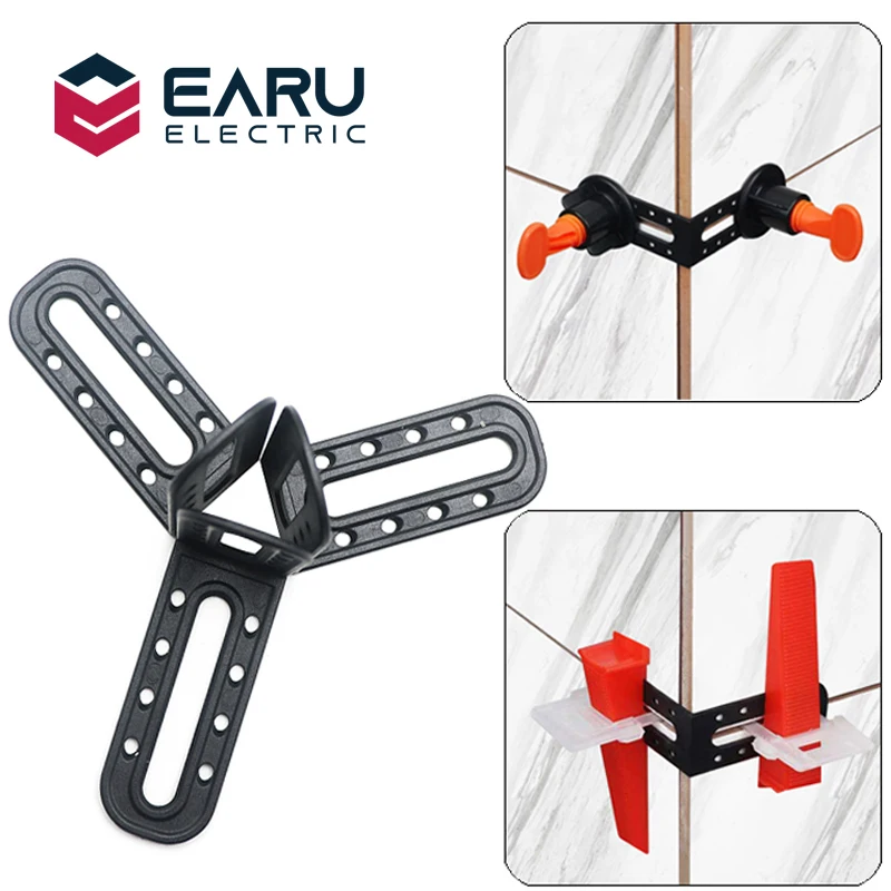 25PCS/LOT Male Angle Tile Leveling System Tool Used With Tile Leveler Spacers To Locate And Leave