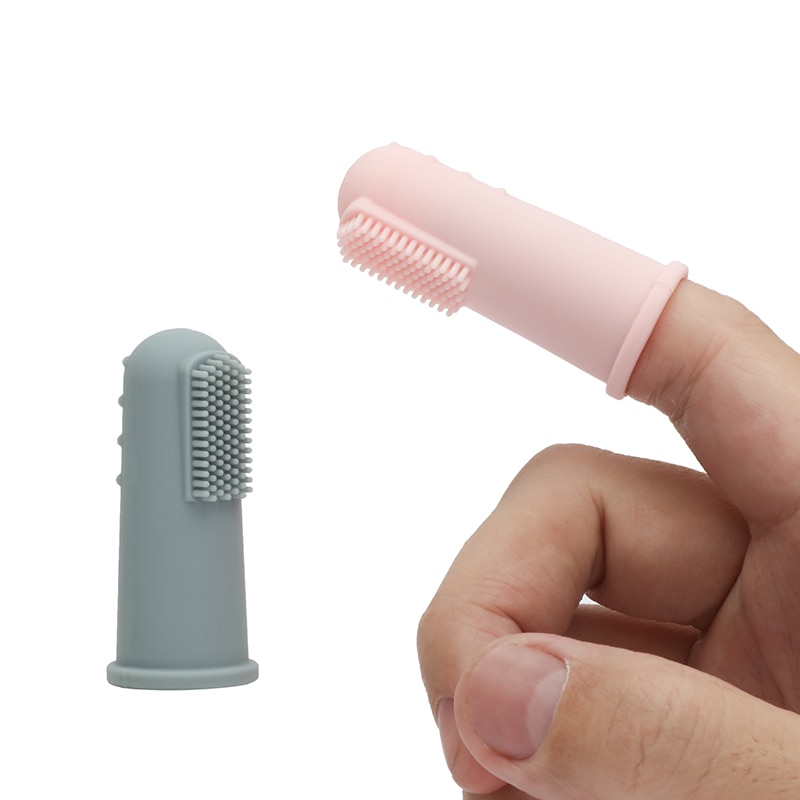 New Color Baby Finger Toothbrush Soft Silicone Baby Oral Health Care BPA Free Teeth Clean Brush Food Grade Silicone