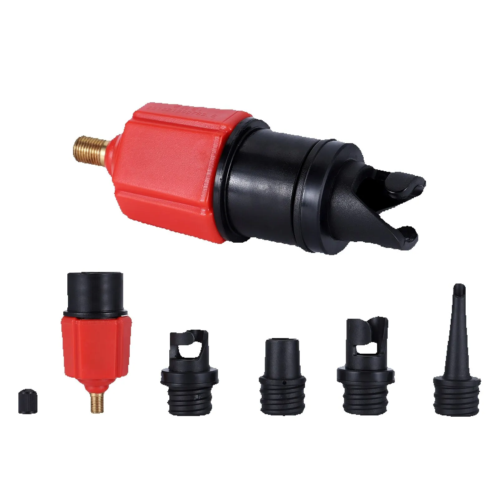 Sup Air Pump Adapter Inflatable Paddle Rubber Boat Kayak Air Valve Adaptor Tire Compressor Converter