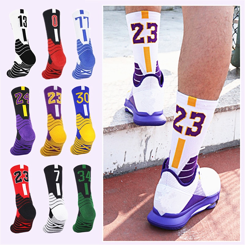 HOT SELL Professional Basketball Sport Socks For Kids Men Outdoor Cycling Climbing Running Fast-drying Breathable Adult Non-Slip