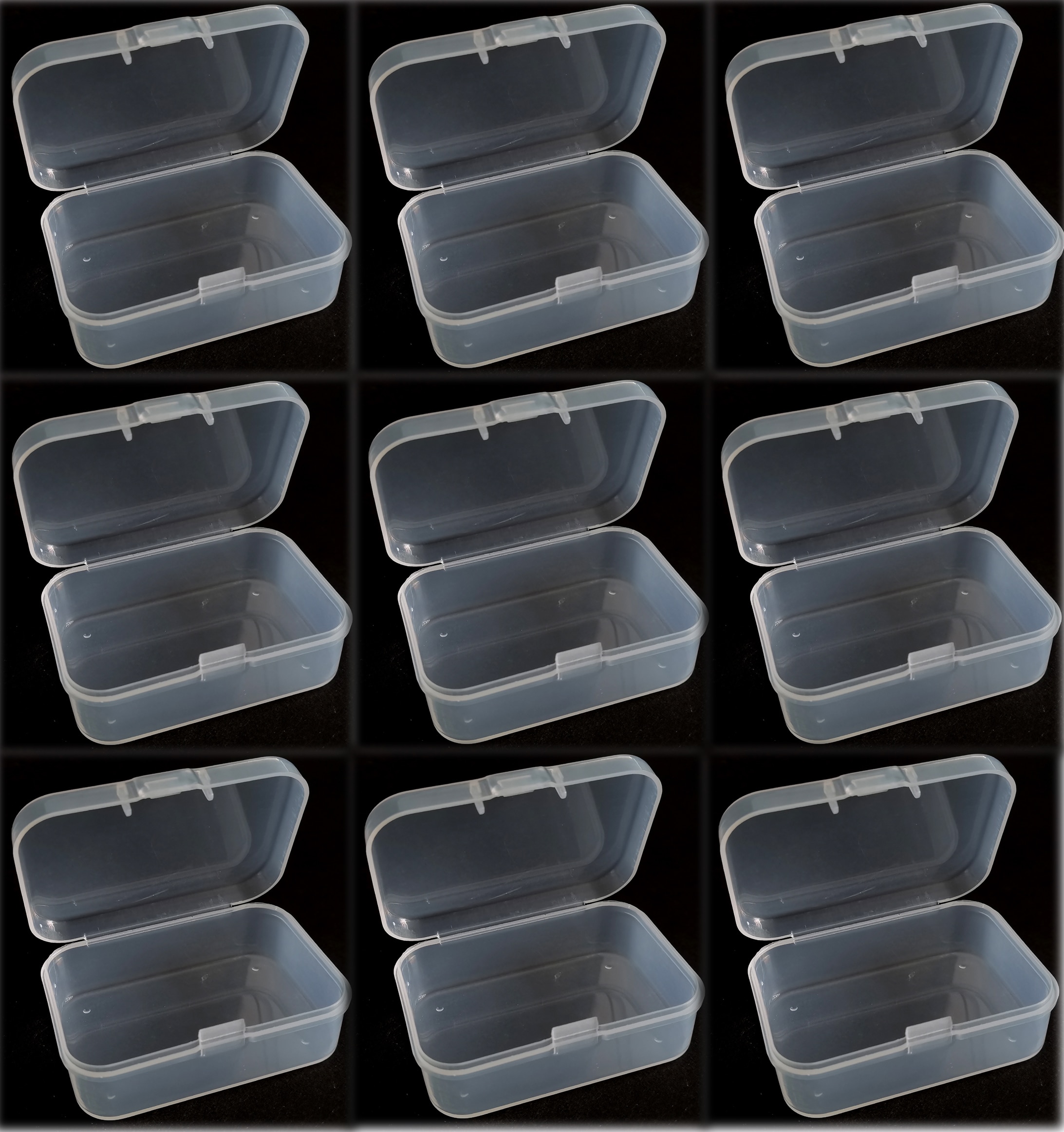 Collection box pp plastic packaging box baby gum packaging box baby supplies 9pcs