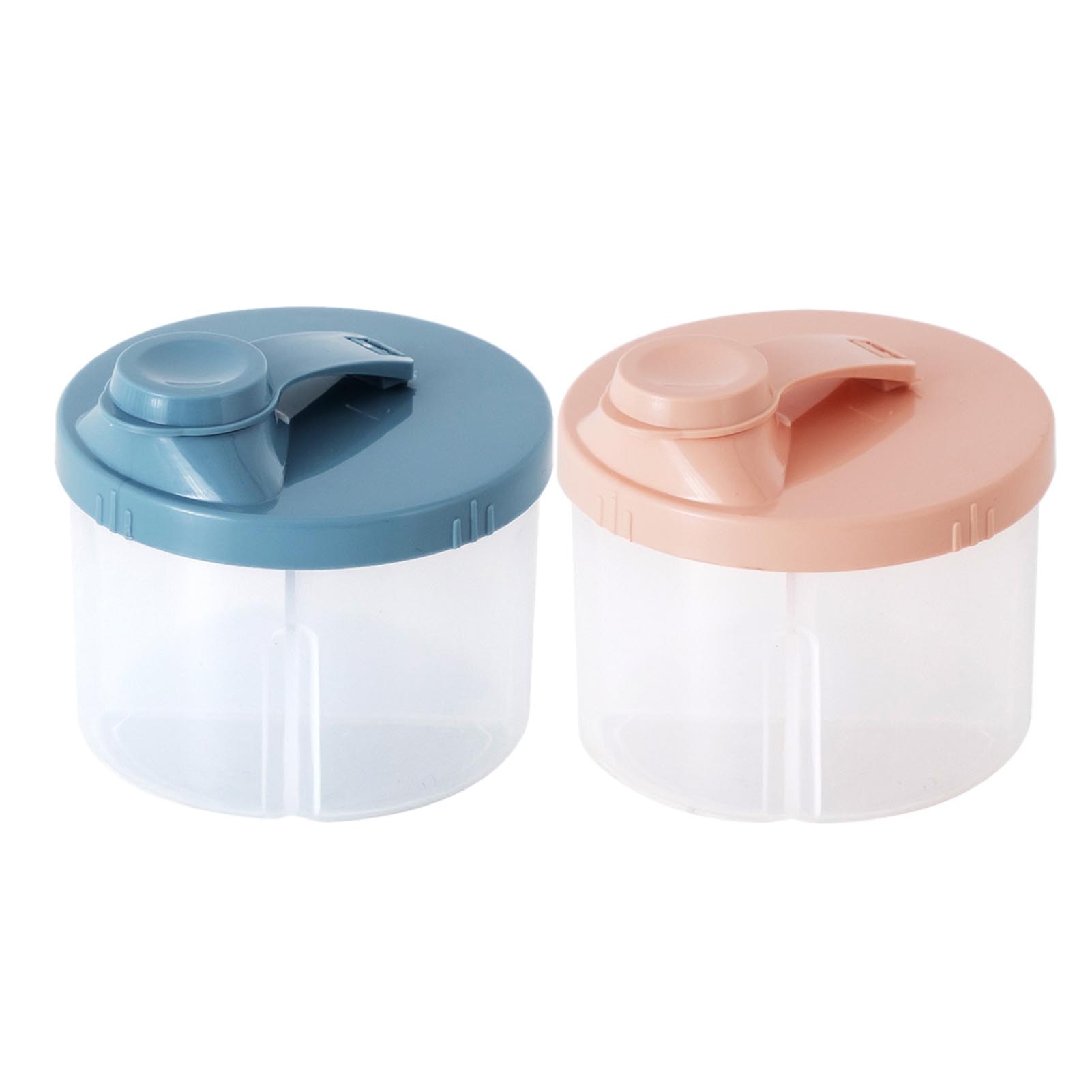 240Ml Baby Milk Powder Dispenser Food Storage Box Portable Infant Toddler Kids Snacks Container