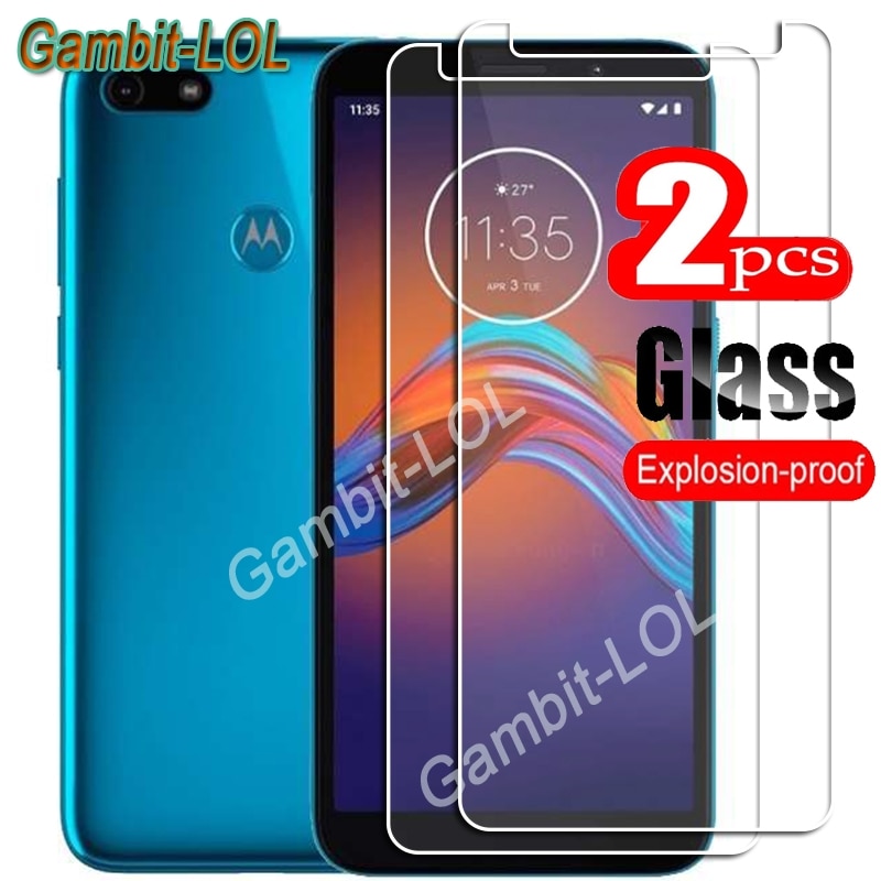 For Motorola Moto E6 Play Tempered Glass Protective ON XT2029, XT2029-1 5.5Inch Screen Protector Smart Phone Cover Film