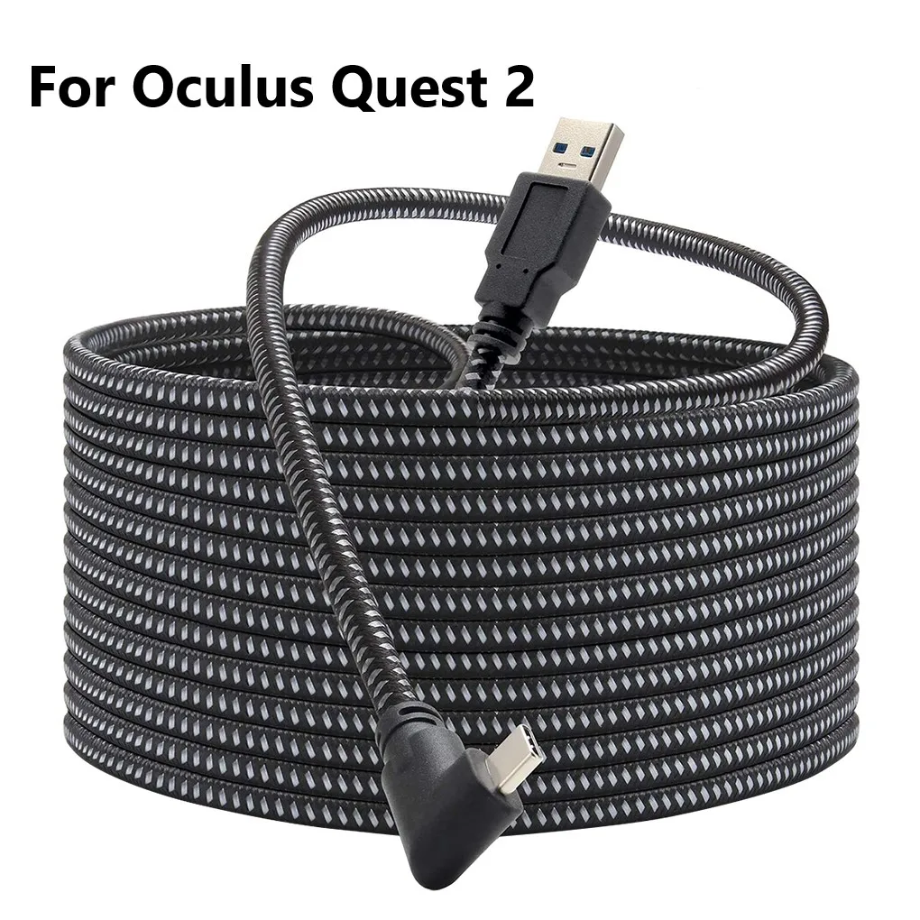 3/5/6M For Oculus Quest 2 Link Cable USB 3.0 Quick Charge Cables for Quest2 VR Data Transfer Fast Charges VR Headset Accessories
