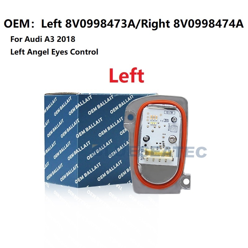​NEW OEM For Audi A3 2018 XENON LED Module Ballast Angel Eyes Control Left 8V0998473A Right 8V0998474A