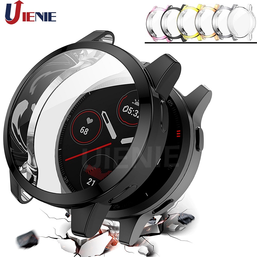TPU Screen Protector Case for Garmin Venu 2/2S Vivoactive 4/4S Cover Plating Bumper Vivoactive4 Venu2 Protection Cases Shell