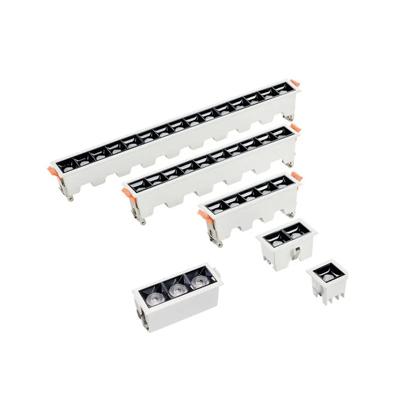 3W 6W 9W 15W 30W 45W Dimmable LED Downlight Spot Light Line Light Bar Creative Linear Long Strip