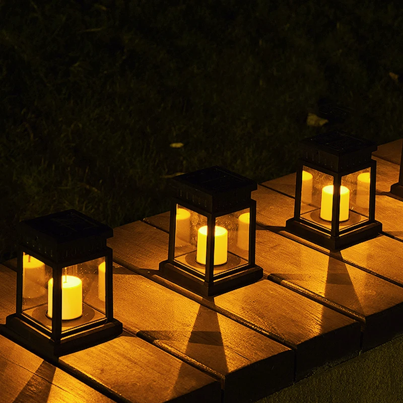 Solar Palace Lantern Lawn Camping Decoration Landscape Courtyard Garden European-style LED