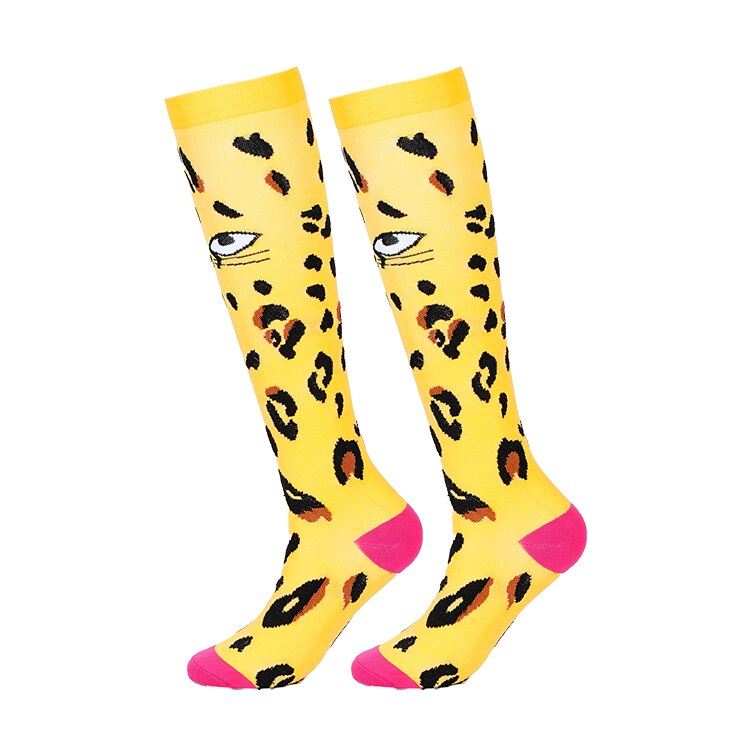 New Compression Stockings Summer Men Women Cycling Socks Edema Diabetes Varicose Veins Running Marathon Sports Compression Socks