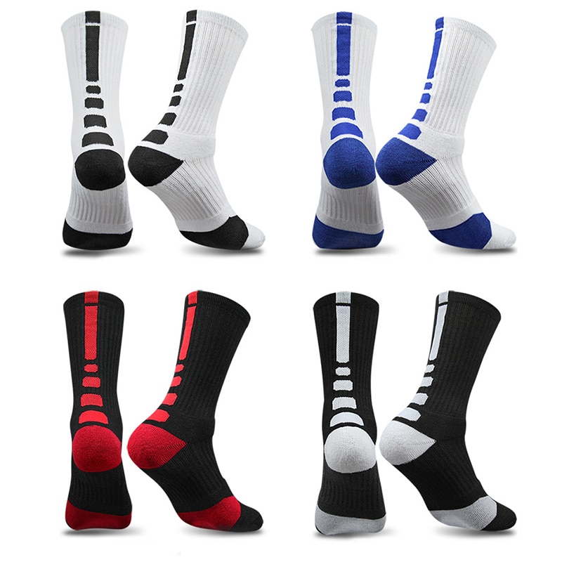 Men Sports Socks Riding Cycling Basketball Running Sport Sock Hiking Ski Man Kids Bicycle Skateboard Slip Winter Soccer Socks