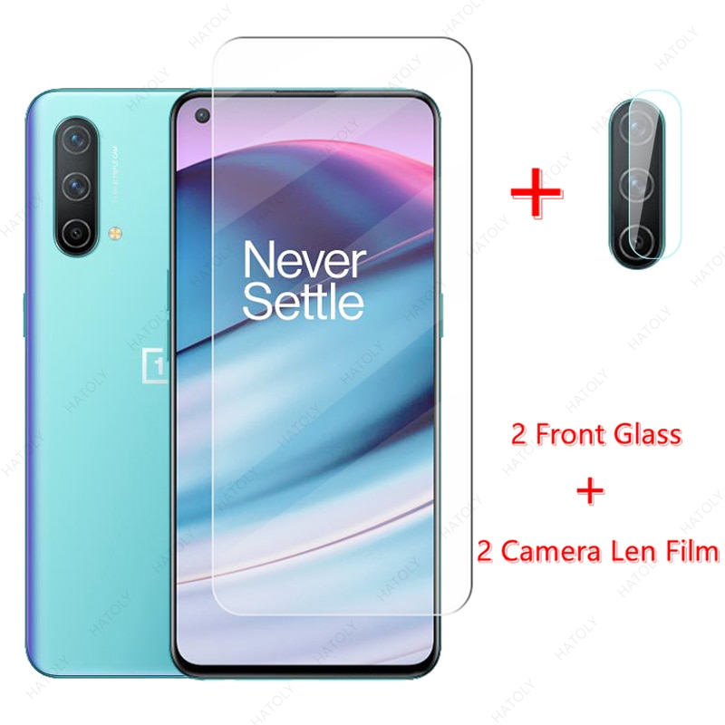Glass for OnePlus Nord CE 5G Tempered Glass for Nord CE 5G 9 9R 8T Nord N10 5G N100 Glass Film Screen Protector Camera Len Film