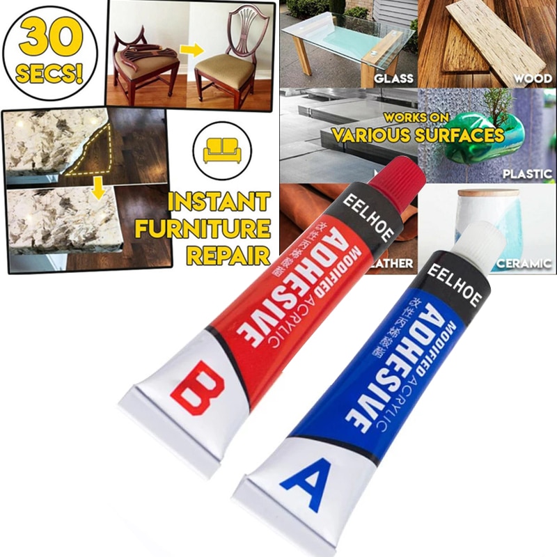 A B Strong Bonding Sealant Professional Casting Repair Glue Adhesive Filling Cracks And Plugging Home Repair Paste Adhesive Gel