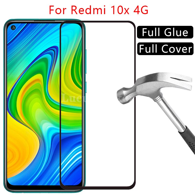 protective glass on redmi 10x 4g screen protector tempered glas for xiaomi Xiaomi readmi 10 x x10 6.53 films xiomi remi redmi10x