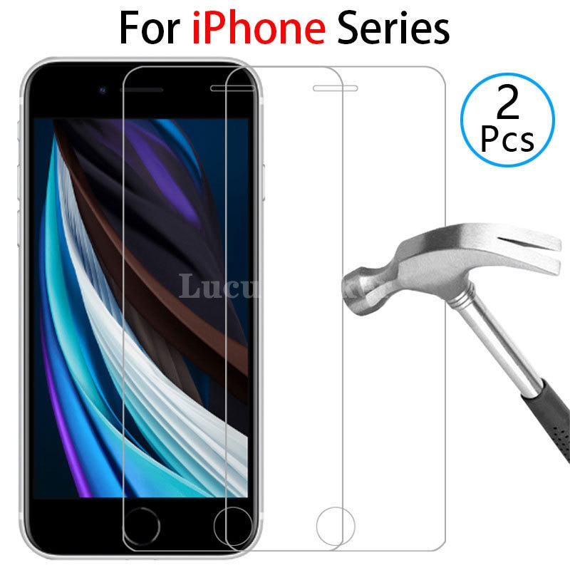Tempered Glass On The For Iphone 6s 6 7 8 S protective Glass Screen Protector Apple Iphone6s S6 i6 i7 i8 Iphonese ipone film 9h