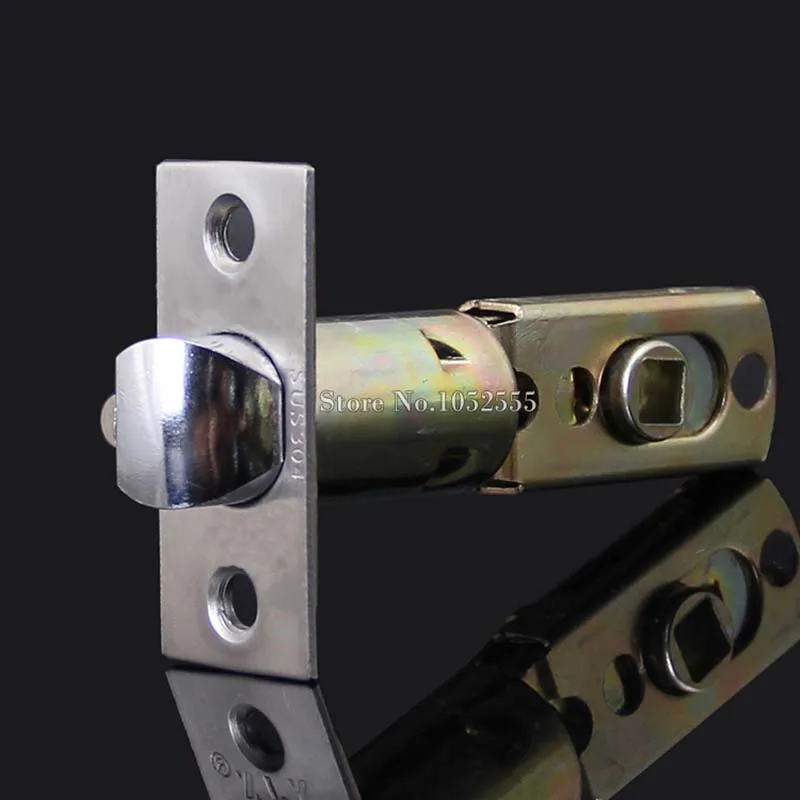 Brand New 2 Pieces Zinc Alloy Adjustable Door Lock Tongue 60-70mm Three-bar Lock Tongue Door Lock Repair Parts