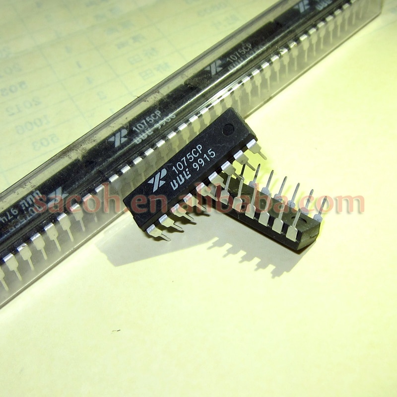 5PCS/lot New OriginaI XR1075CP 1075CP or XR1071CP XR1071CQ or XR1072CP XR1072CD DIP-18 BBE Audio Amplifiers IC