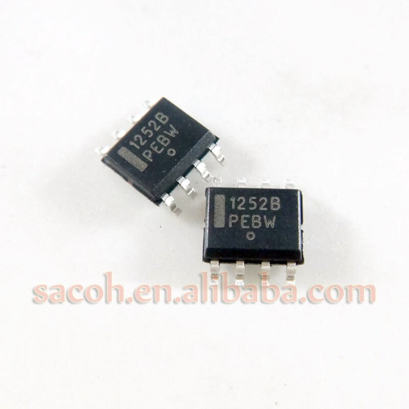 10PCS/lot New OriginaI NCP1252BDR2G NCP1252B 1252B or NCP1252CDR2G NCP1252C 1252C or NCP1252 SOP-8 Current Mode PWM Controller