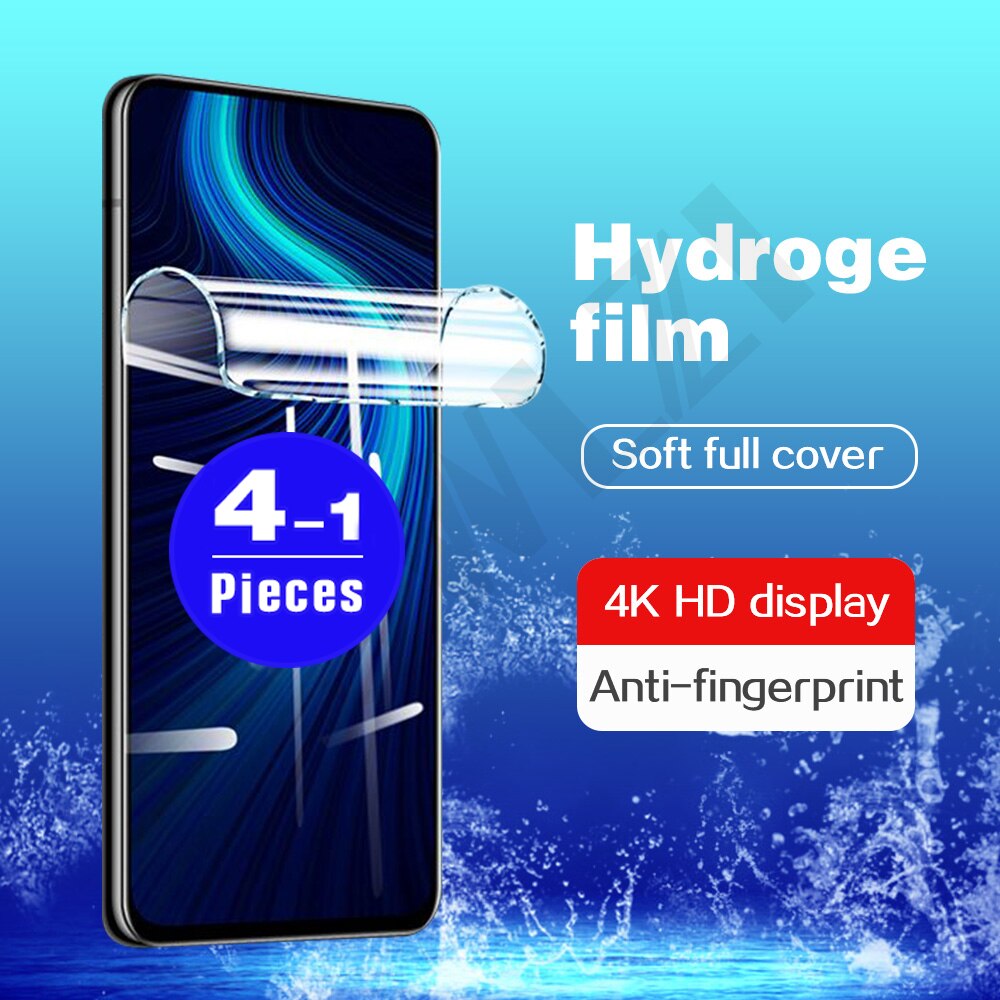 1-4Pcs cover hydrogel film for Honor 9x lite 9C 9N 9i play 9A 5 5T Youth 4 4T pro X10 Max 3 3E Not Glass phone screen protector