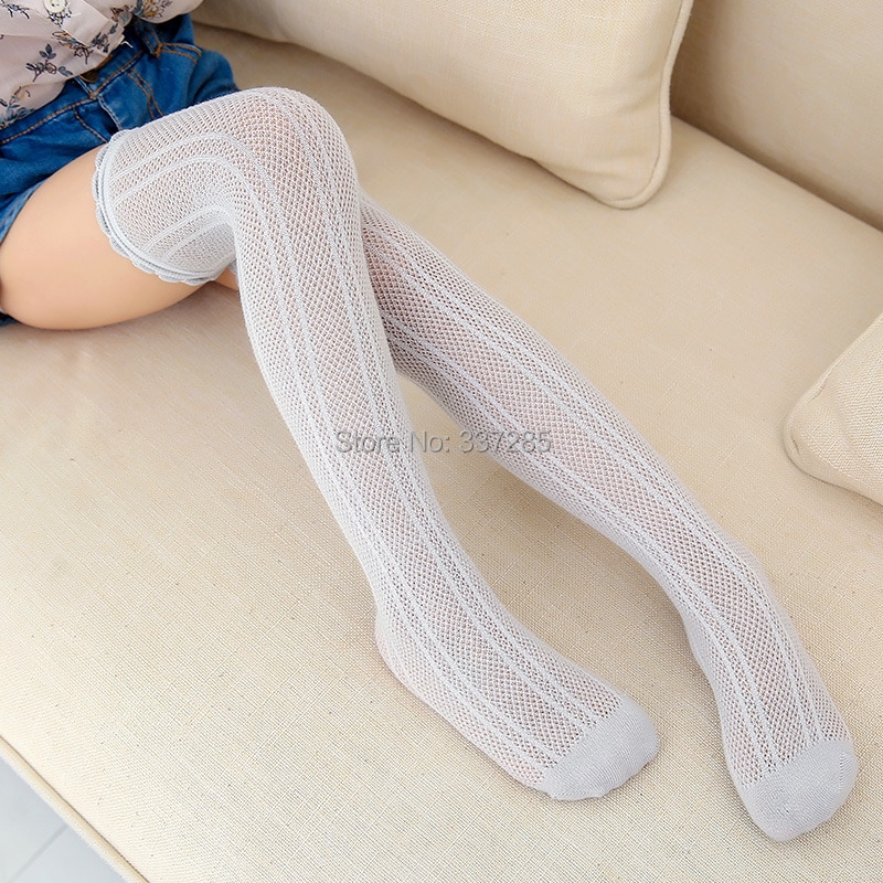 Summer baby mesh anti-mosquito socks girls kids Over Knee Socks princess Cartoon ankle short Knee High child infant Stocking