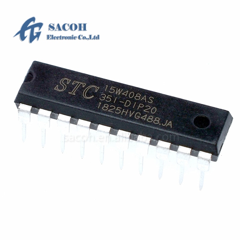2PCS/lot New OriginaI STC15W408AS-35I-DIP20 or STC15W408AS-35I-DIP16 or STC15W408AS-35I-SKDIP28 STC15W408AS DIP-20 STC MCU