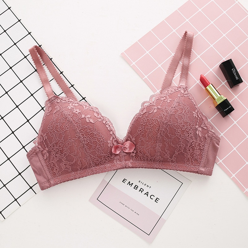 Women Multi Color Sexy Underwear Seamless Bras Thin Push Up Lingerie Wireless Brassiere ABC Cup Big Top Bralette Girl Fashion