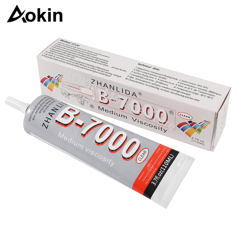 15/25/50/110ml B-7000 Glue Adhesive Epoxy Resin Repair Cell Phone Touch Screen Liquid Glue Jewelry Craft Adhesive Glue