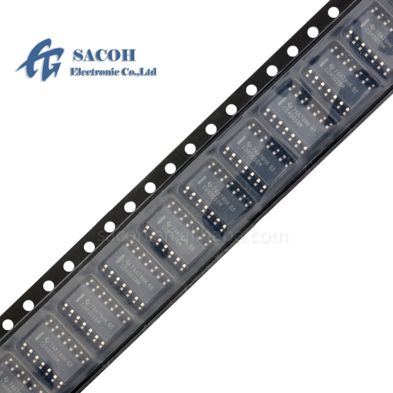 20PCS/lot New OriginaI CD4001BM CD4001BM96 CD4001BMT or CD4001BNSR or CD4001BPWR CD4001BCM CD4001B CD4001 SOP-14 CMOS NOR Gates