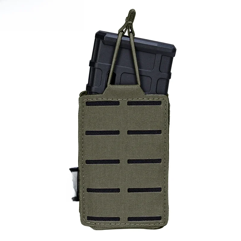 IDOGEAR Tactical LSR 556 Mag Pouch  Singel Mag Carrier MOLLE Pouch Laser Cut Tool Bags 3566