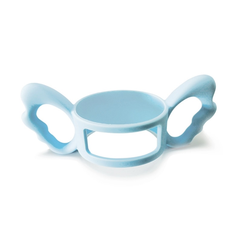 Hegen Bottle Handle Baby Feeding Silicone Teether Soft And Safe Handle for Auxiliary Milk Drinking Bottle Cover