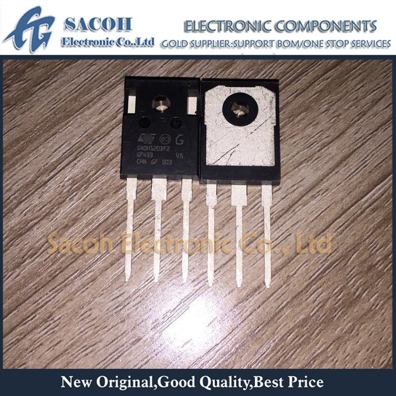 New original 5PCS/Lot STGWA40H120DF2 G40H120DF2 STGW40H120DF2 STGWA40H120F2 G40H120F2 STGW40H120F2 TO-247 40A 1200V Power IGBT