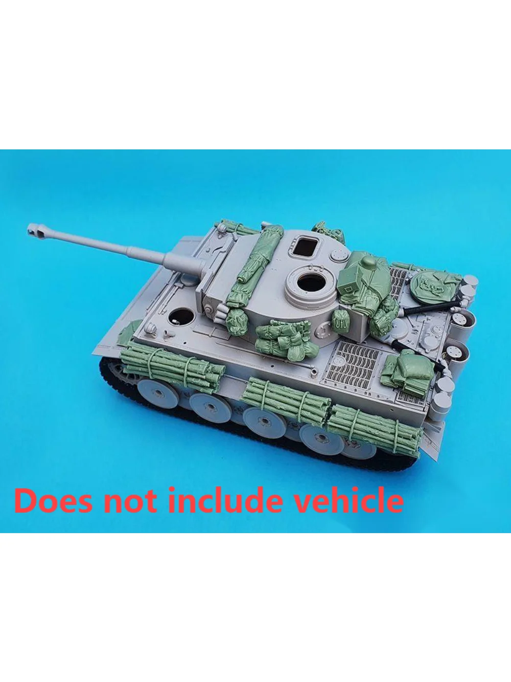 1/35 Scale Die-cast Resin Manufacturing Tank Accessories Model Tiger I Pz Kpfw VI Accessories Set