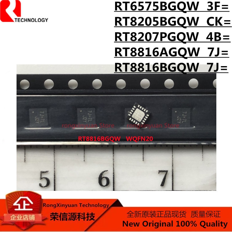 5pcs RT6575BGQW 3F= RT6575 RT8205BGQW CK= RT8205 RT8207PGQW 4B= RT8207 RT8816AGQW 7J= RT8816BGQW 7J RT8816 100% New original