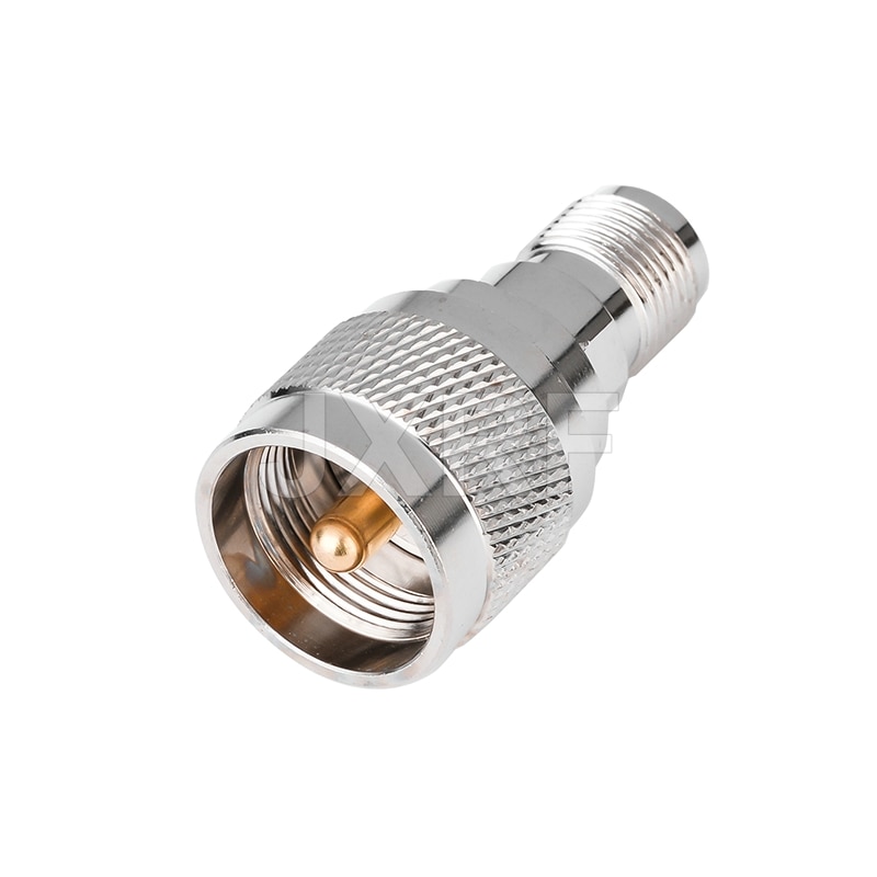 JXRF PL259 UHF Male to TNC Female RF Coaxial Adapter PL259 UHF to TNC Coax Jack Connector