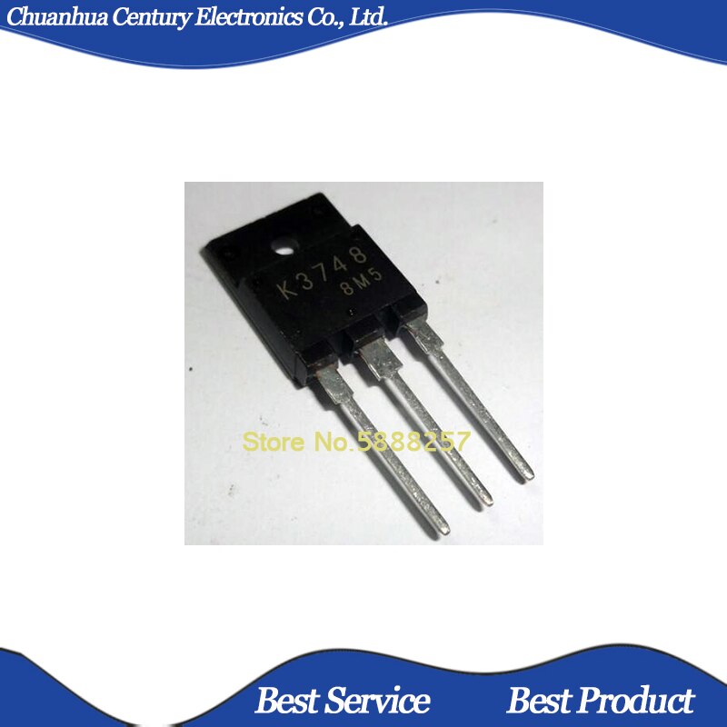 5 Pcs/Lot K3748 2SK3748 1500V TO3P New and Original In Stock