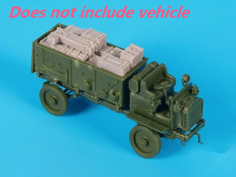 1:72 Ratio Die-cast Resin Pattern FWD MODEL B Truck Accessories Set