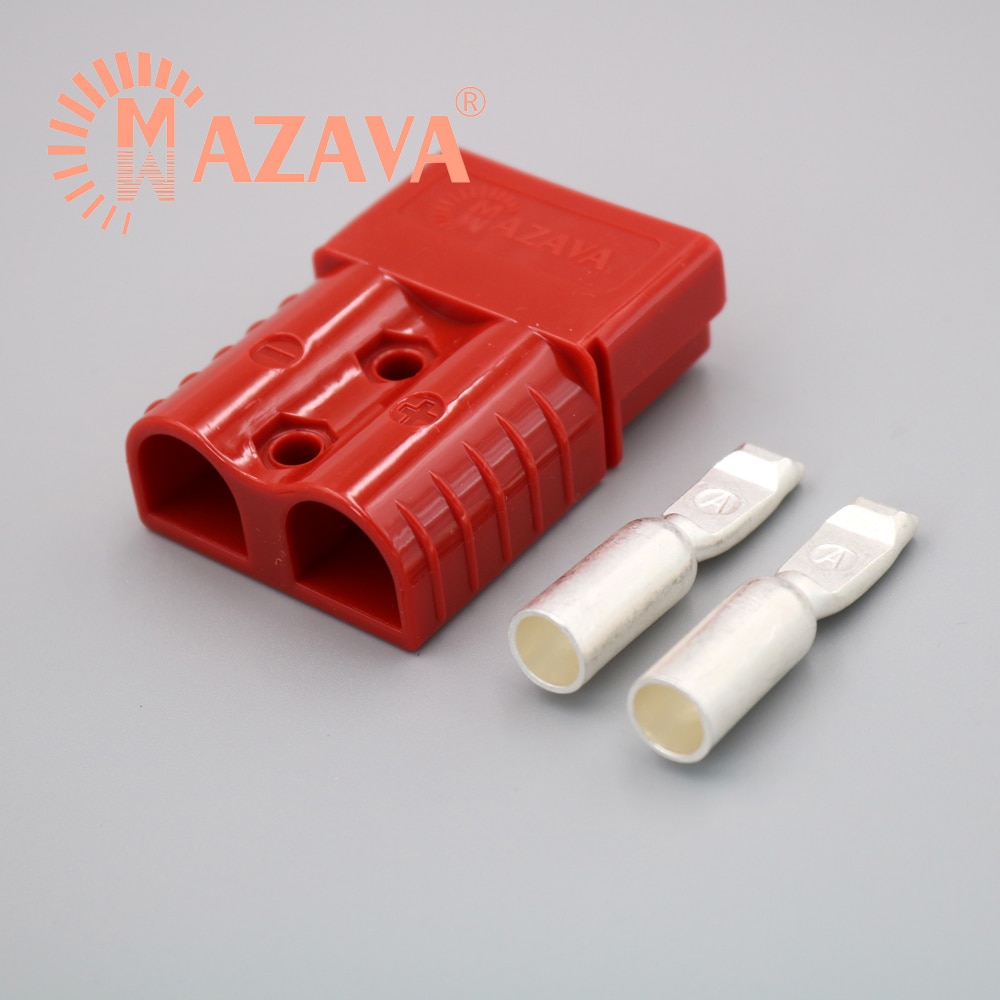 1Pcs 600V 350A Power Connector Dual-pole Quick Charging Plug SB50 Electric Car Battery UPS Cable Terminals DC 50A 120A SB50