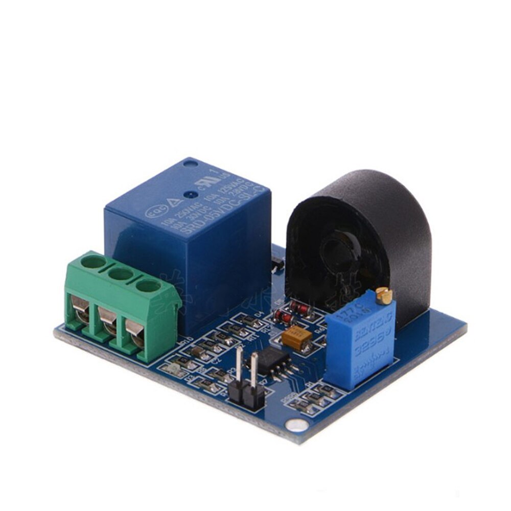 DC12V 0-5A overcurrent protection sensor module AC current detection sensor relay Switching signal output