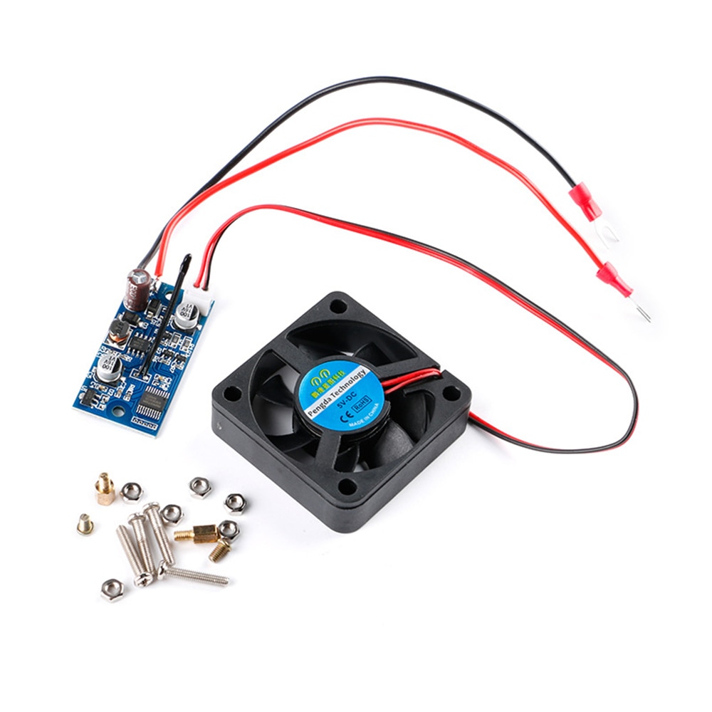 DC 6-70V Cooling fan Intelligent temperature control module Chassis cooling Motor Speed Controller For Computer PC