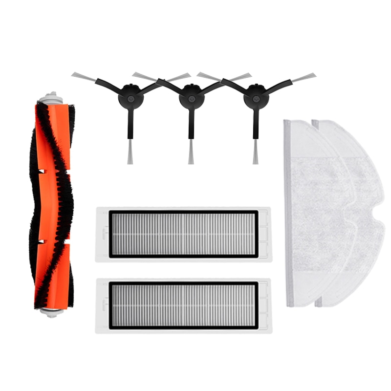 Washable Vacuum Cleaner Parts for Roborock E4 E 4 Robot Sweeper Main Brush Side Brush Filter Rag Kits Accessories RoborockE4
