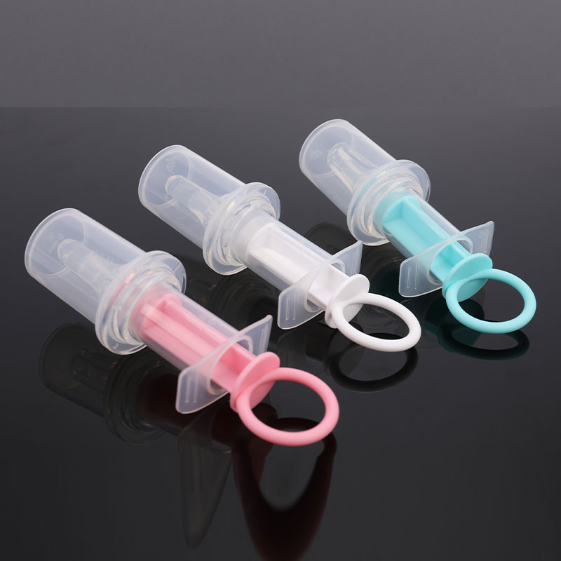 Baby Kids Smart Medicine Dispenser Needle Feeder Squeeze Medicine Dropper Dispenser Pacifier Feeding Utensils Baby Accessories